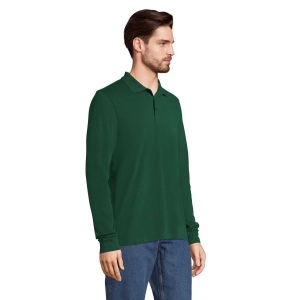 Polo unisexe manches longues polycoton - PRIME LSL 37