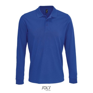 Polo unisexe manches longues polycoton - PRIME LSL 12
