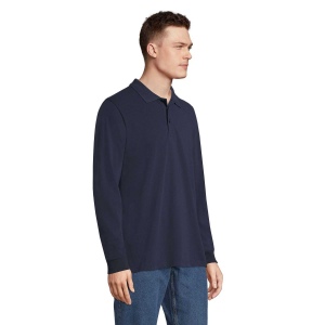 Polo unisexe manches longues polycoton - PRIME LSL 39