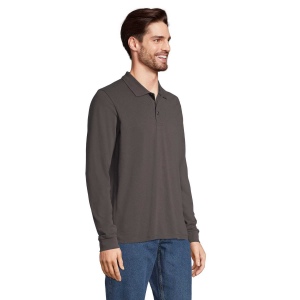 Polo unisexe manches longues polycoton - PRIME LSL 41