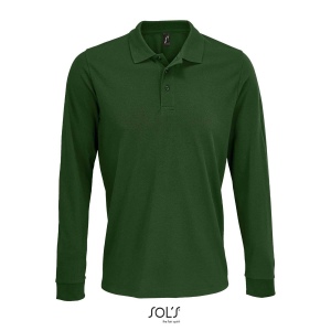 Polo unisexe manches longues polycoton - PRIME LSL 13