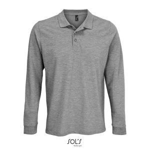Polo unisexe manches longues polycoton - PRIME LSL 16
