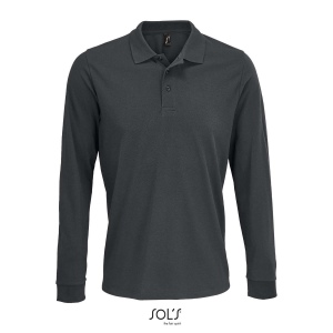 Polo unisexe manches longues polycoton - PRIME LSL 17