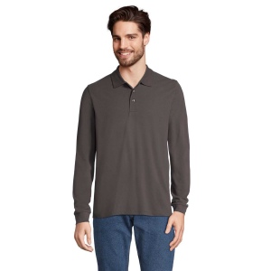 Polo unisexe manches longues polycoton - PRIME LSL 9