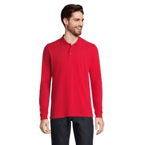 Polo unisexe manches longues polycoton - PRIME LSL 3