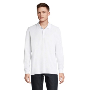 Polo unisexe manches longues polycoton - PRIME LSL 2