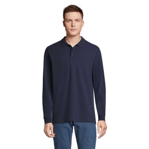 Polo unisexe manches longues polycoton - PRIME LSL 7