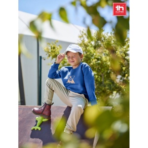 THC DELTA KIDS. Sweat-shirt pour enfants en coton et polyester recyclés