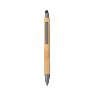 ZOLA. Stylo bille en bambou avec finitions mattes 3