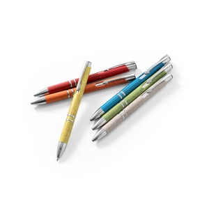 BETA WHEAT. Stylo bille en paille de blé et ABS avec attache 6
