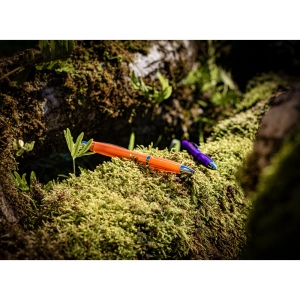 SWING rPET. Stylo bille en PET recyclé (100% rPET) avec attache métallique 9