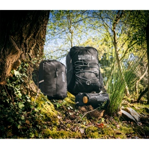DELFOS POUCH. Sac de taille en 300D polyester recyclé et 600D polyester recyclé avec éléments réfléchissants 3