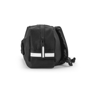 DELFOS POUCH. Sac de taille en 300D polyester recyclé et 600D polyester recyclé avec éléments réfléchissants 8
