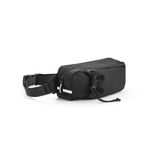 DELFOS POUCH. Sac de taille en 300D polyester recyclé et 600D polyester recyclé avec éléments réfléchissants 2