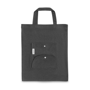 SIENA. Sac pliable en coton (50%), coton recyclé (30%) et polyester (20% rPET) (140 g/m²) 2