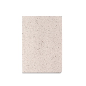 ORGANIC SEMI-RIGID. Bloc-notes A5 avec couverture semi-rigide en matière organique d'éléphant (80%) 2