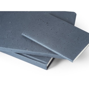 COFFEEPAD SEMI-RIGID. Bloc-notes A5 avec couverture semi-rigide fabriquée à partir de déchets de coques de café (65%) 6
