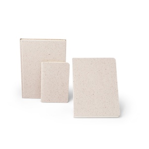 ORGANIC SOFT. Bloc-notes A6 avec couverture souple fabriquée à partir de matière organique d'éléphant (80%) 5
