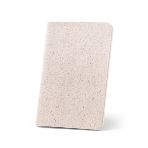 ORGANIC SOFT. Bloc-notes A6 avec couverture souple fabriquée à partir de matière organique d'éléphant (80%) 2