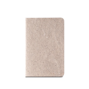 TEAPAD SOFT. Bloc-notes A6 avec couverture souple fabriquée à partir de déchets de feuilles de thé (65%) 3