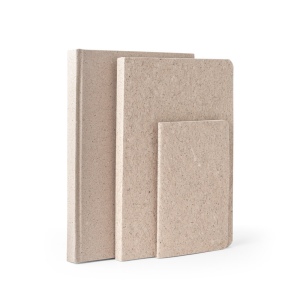 TEAPAD SOFT. Bloc-notes A6 avec couverture souple fabriquée à partir de déchets de feuilles de thé (65%) 5