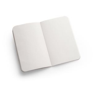 TEAPAD SOFT. Bloc-notes A6 avec couverture souple fabriquée à partir de déchets de feuilles de thé (65%) 9