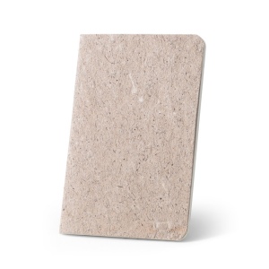 TEAPAD SOFT. Bloc-notes A6 avec couverture souple fabriquée à partir de déchets de feuilles de thé (65%) 2