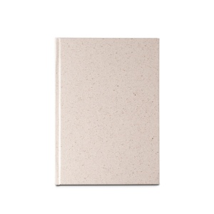 ORGANIC RIGID. Bloc-notes A5 avec couverture rigide fabriquée à partir de matière organique d'éléphant (80%) 3