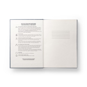 COFFEEPAD RIGID. Bloc-notes A5 avec couverture rigide fabriquée à partir de déchets de coques de café (65%) 8
