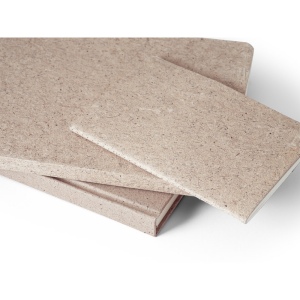 TEAPAD RIGID. Bloc-notes A5 avec couverture rigide fabriquée à partir de déchets de feuilles de thé (65%) 6