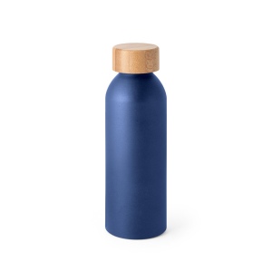 QUETA. Bouteille 550mL en aluminium avec bouchon en bambou 5