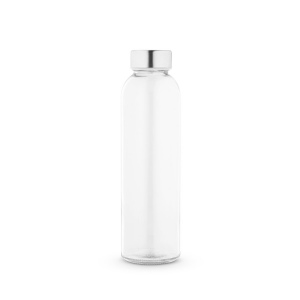 SOLER. Bouteille en verre 500mL avec bouchon en acier inox à sublimation 3