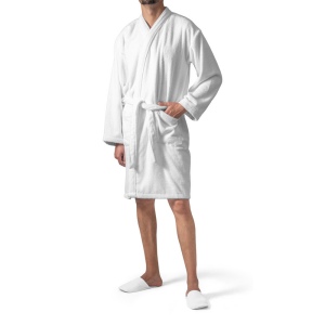RUFFALO. Peignoir de bain (350 g/m²) en coton (82%) et coton recyclé (18%) 7