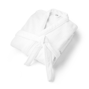 RUFFALO. Peignoir de bain (350 g/m²) en coton (82%) et coton recyclé (18%) 2