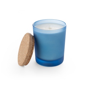 DUVAL. Bougie aromatique dans une coupe en verre avec couvercle en liège 180 g 5