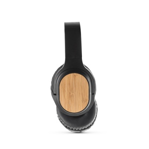GOULD. Casque sans fil pliable avec autonomie de 4 heures en bambou et ABS 3