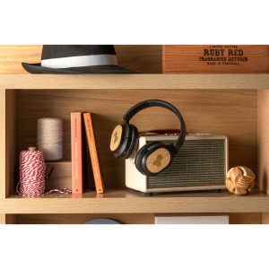 GOULD. Casque sans fil pliable avec autonomie de 4 heures en bambou et ABS 5