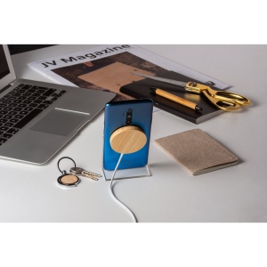 DAIMLER. Chargeur magnétique sans fil ultrarapide de 15 W en bambou 5