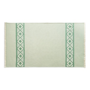 MALEK. Serviette de toilette multifonctionnelle et de bain (350g/m²) en coton léger et résistant (85%) et en coton recyclé (15%) 14