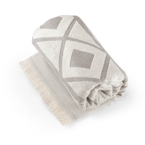 MALEK. Serviette de toilette multifonctionnelle et de bain (350g/m²) en coton léger et résistant (85%) et en coton recyclé (15%) 21