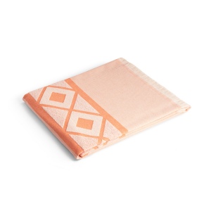 MALEK. Serviette de toilette multifonctionnelle et de bain (350g/m²) en coton léger et résistant (85%) et en coton recyclé (15%) 4