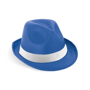 MANOLO POLI. Chapeau en PP avec ruban en polyester blanc 6