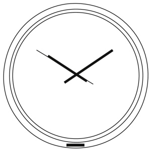Horloge murale SUN 9