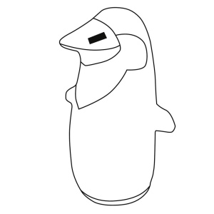 Pingouin gonflable bancal STAND UP 9