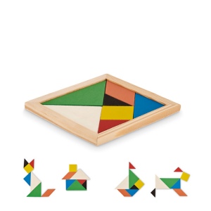 Puzzle Tangram en bois 2