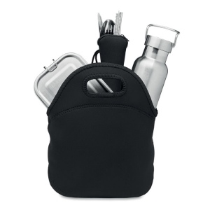 Set à déjeuner en acier inox. - ILY 4