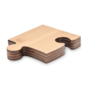 Lot de 4 sous-verres puzzle - LEPY 3