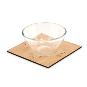 Lot de 4 sous-verres puzzle - LEPY 4