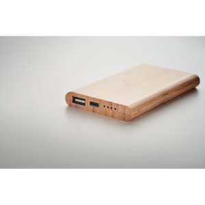 Powerbank bambou de 4000 mAh - ARENAPOWER C 4