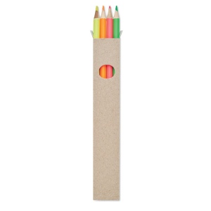 4 crayons surligneurs dans une boî - BOWY 2